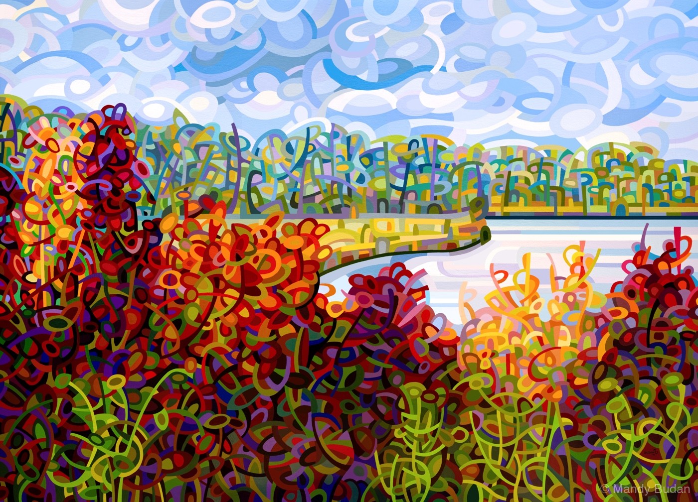 Summer is winding down. The day is cool, and there is almost a bite to the air; Fall has started to brush the leaves with ...