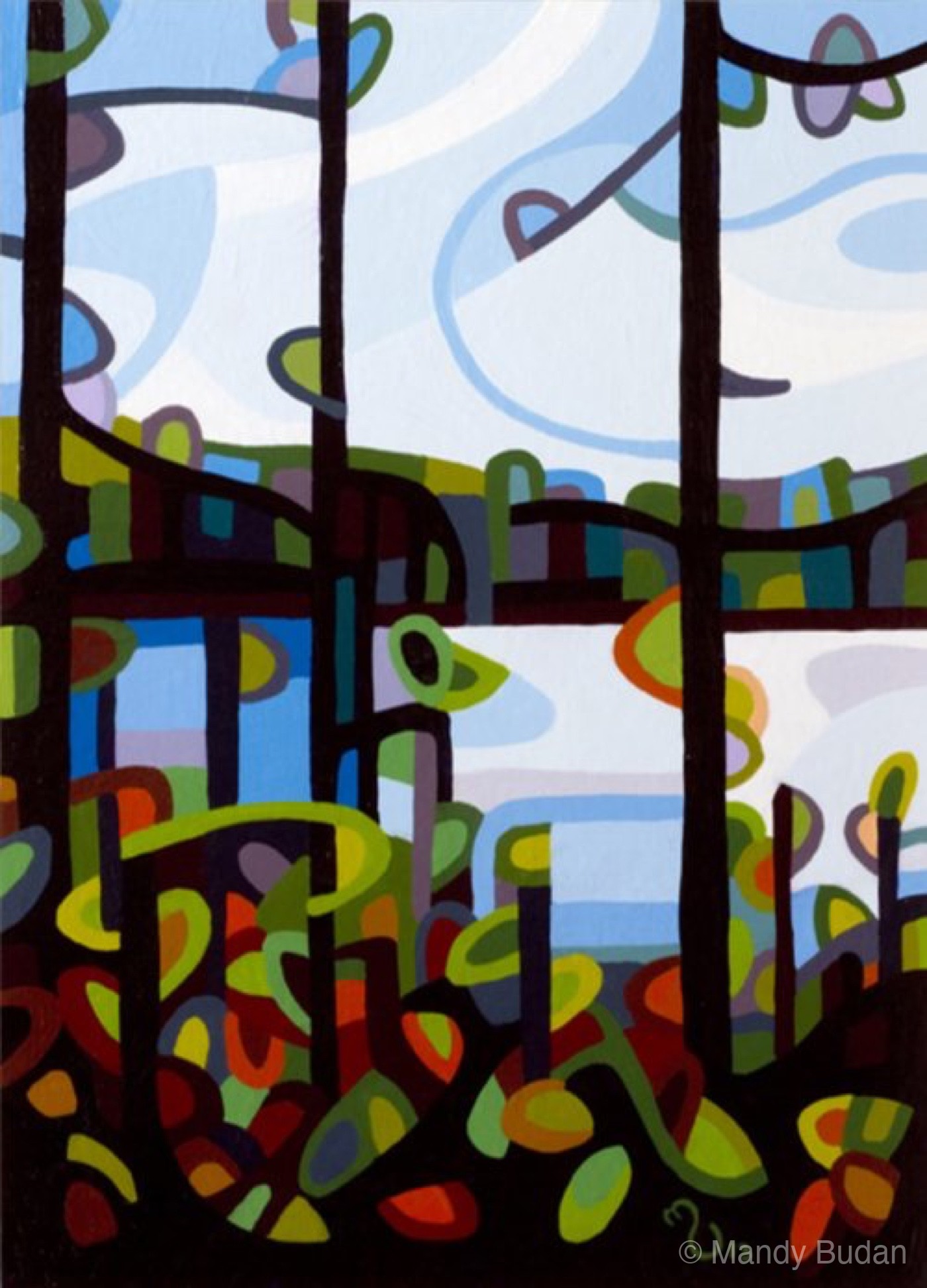 Landscape Study 21 by Mandy Budan