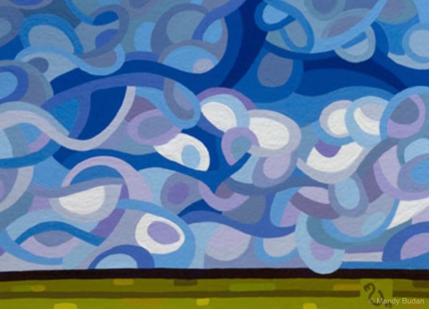 Landscape Study 24 by Mandy Budan