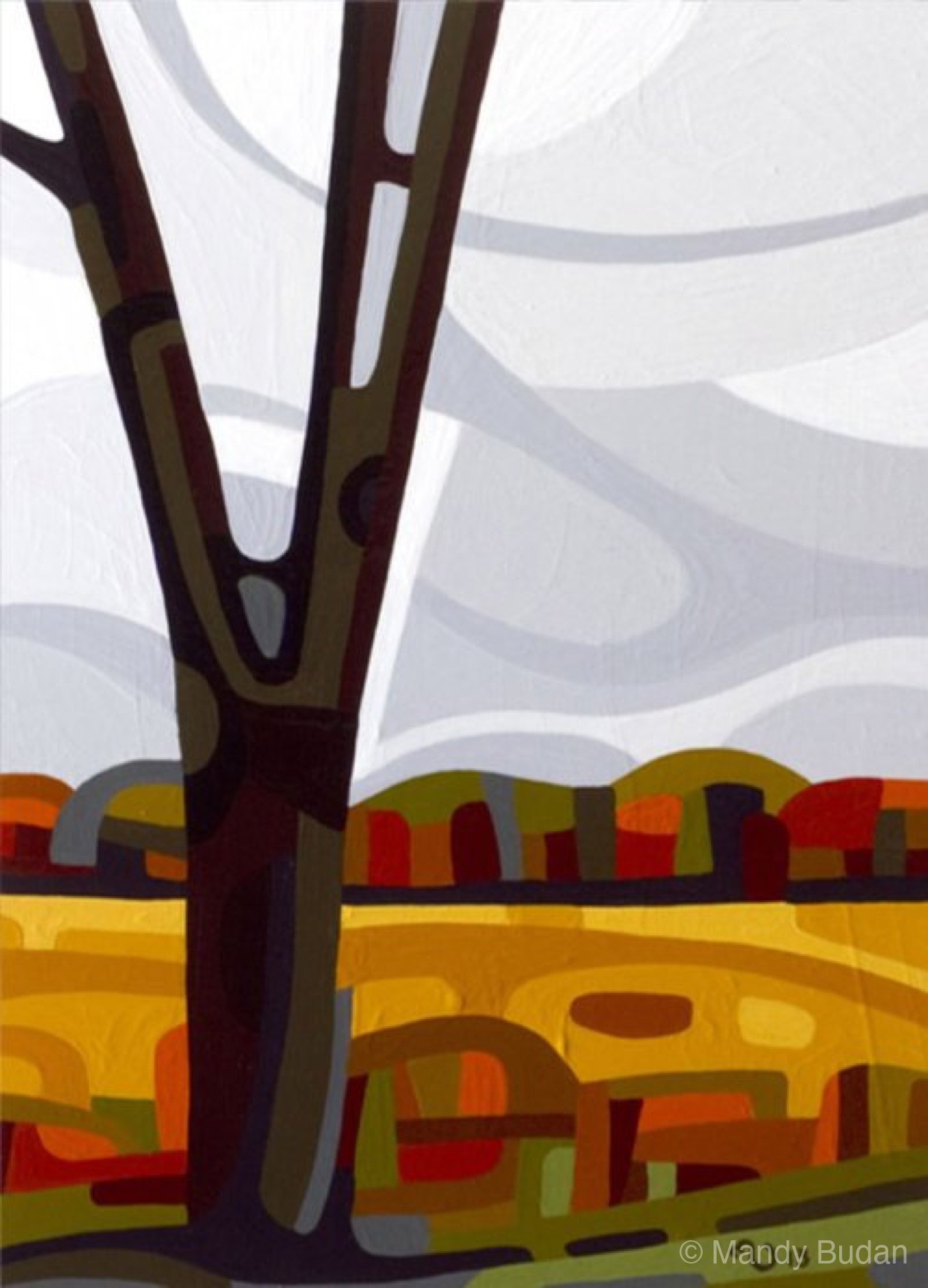 Landscape Study 32 by Mandy Budan