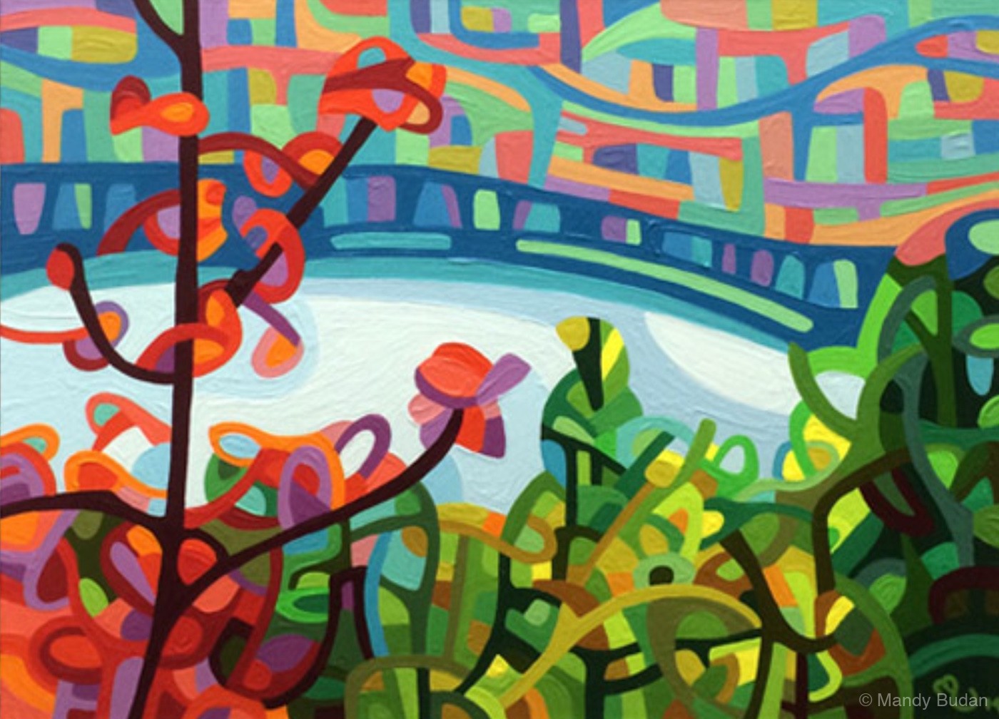 Landscape Study 55 by Mandy Budan