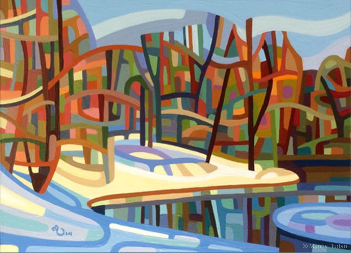 Landscape Study 58 by Mandy Budan