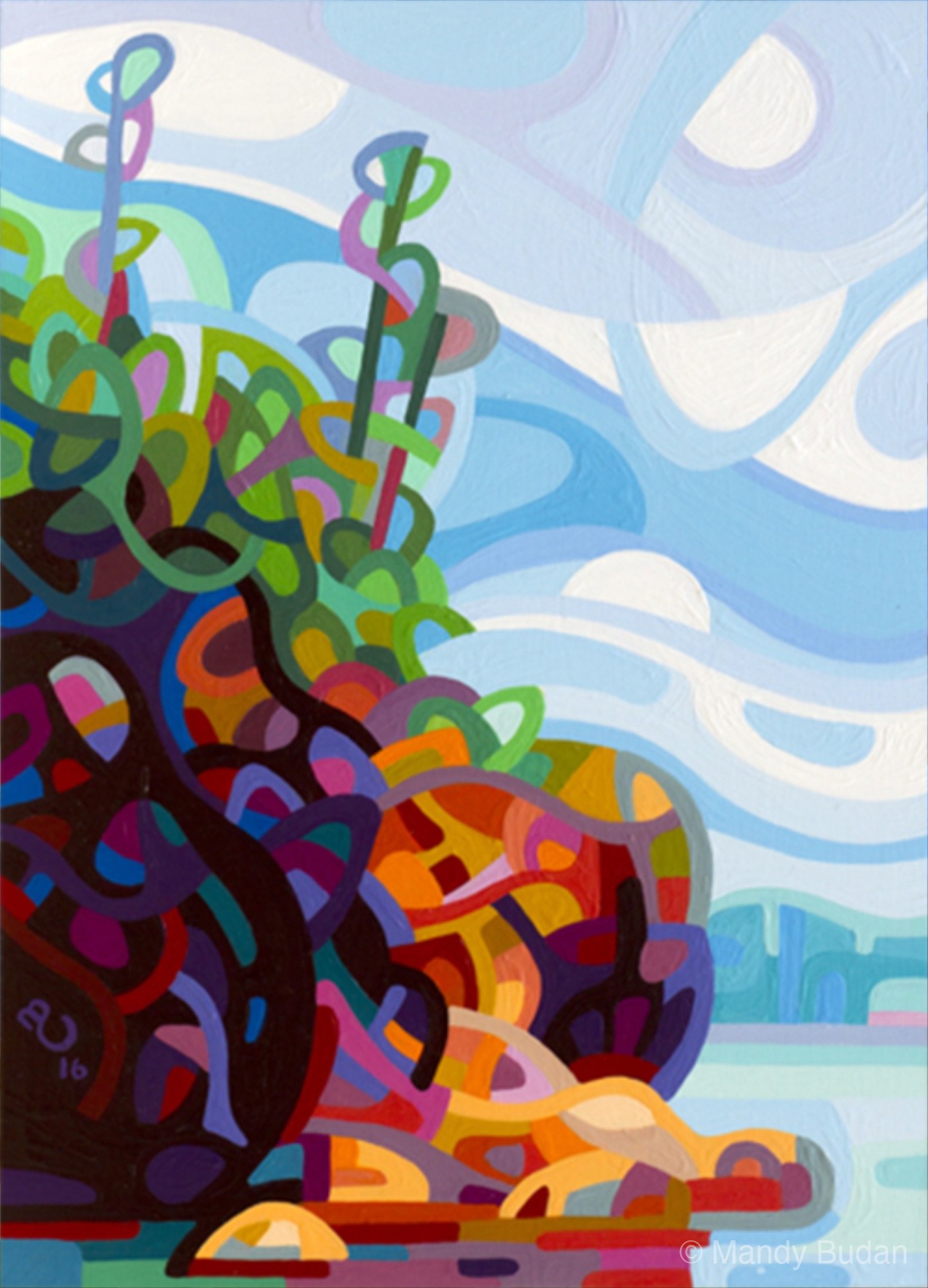Study 85 by Mandy Budan