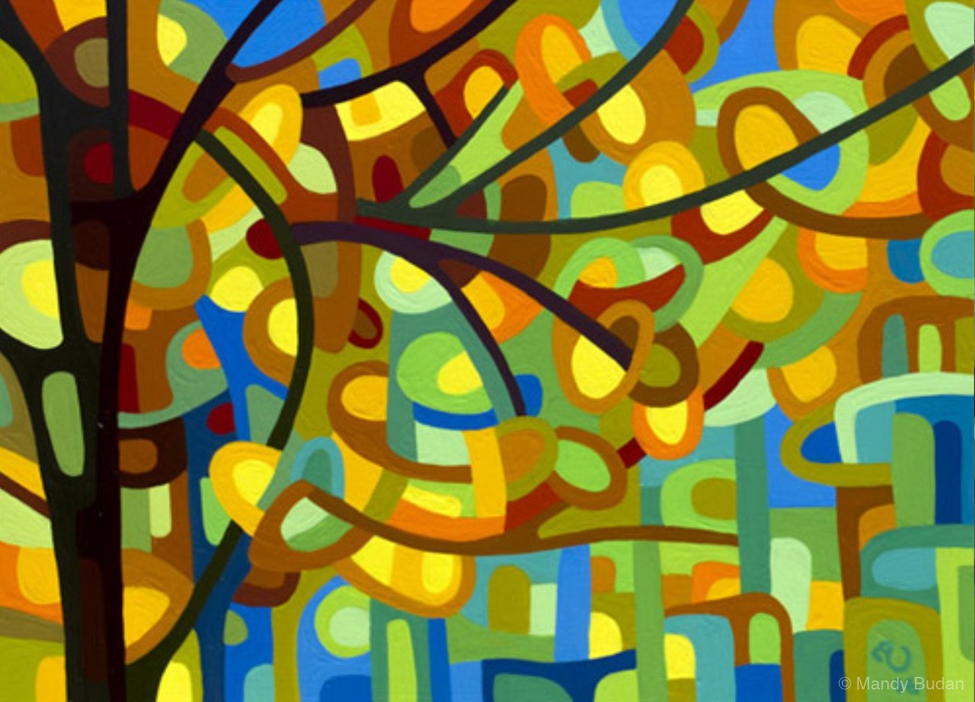 Landscape Study 104 by Mandy Budan