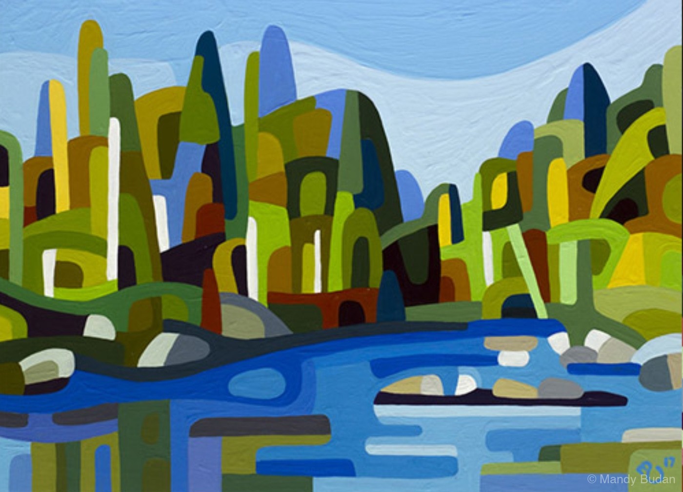 Landscape Study 112 by Mandy Budan