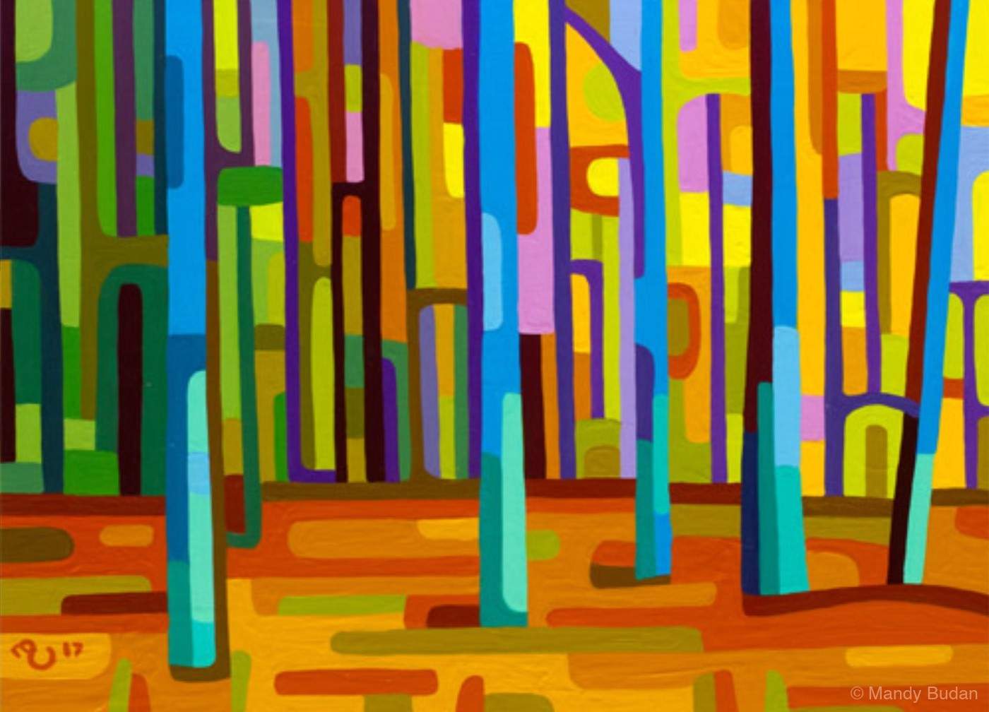 Landscape Study 114 by Mandy Budan