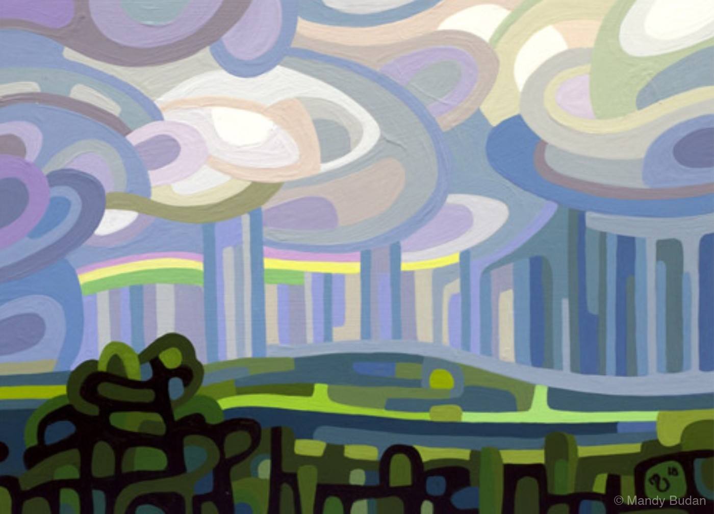Landscape Study 131 by Mandy Budan