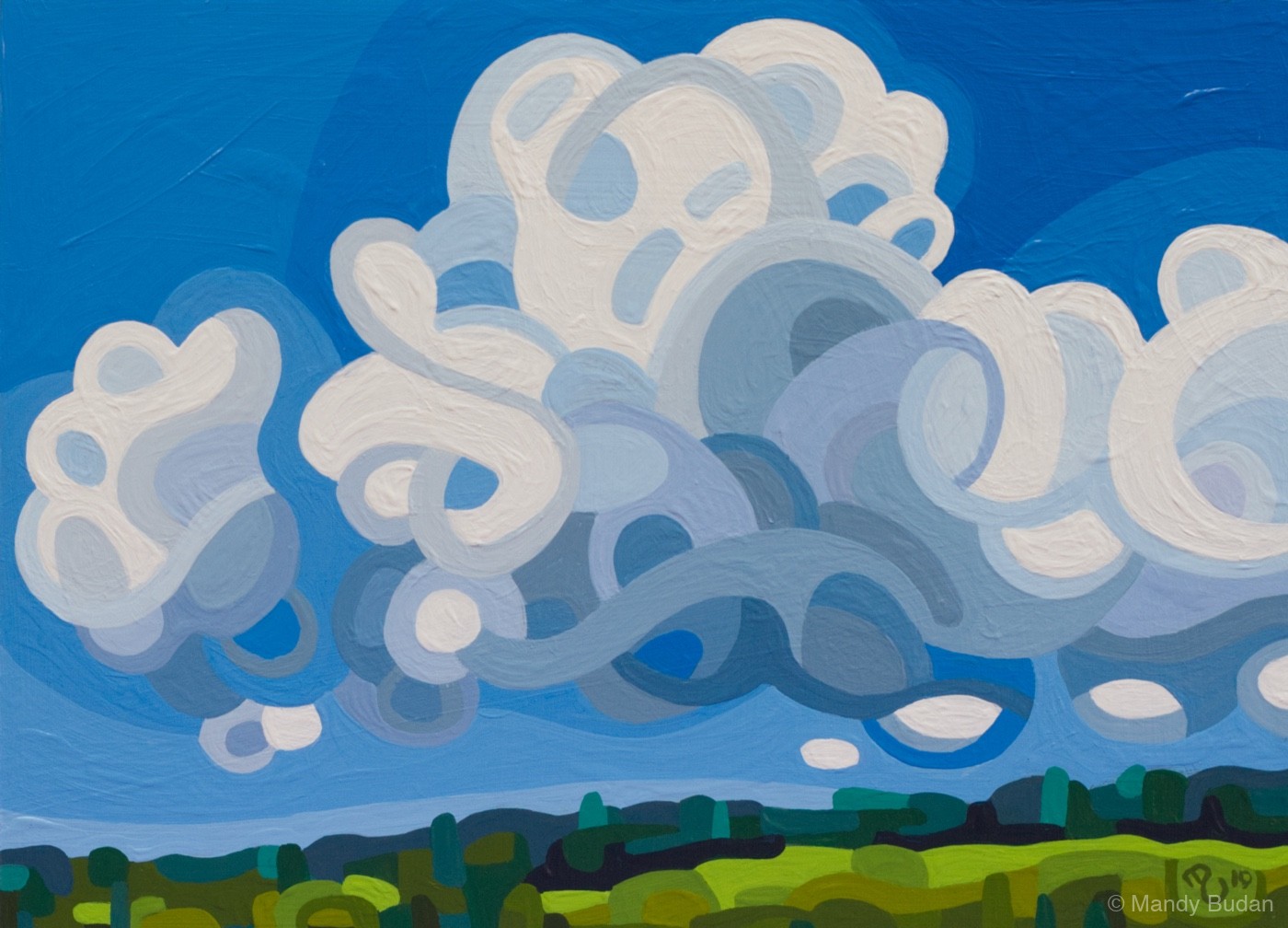 Landscape Study 149 by Mandy Budan