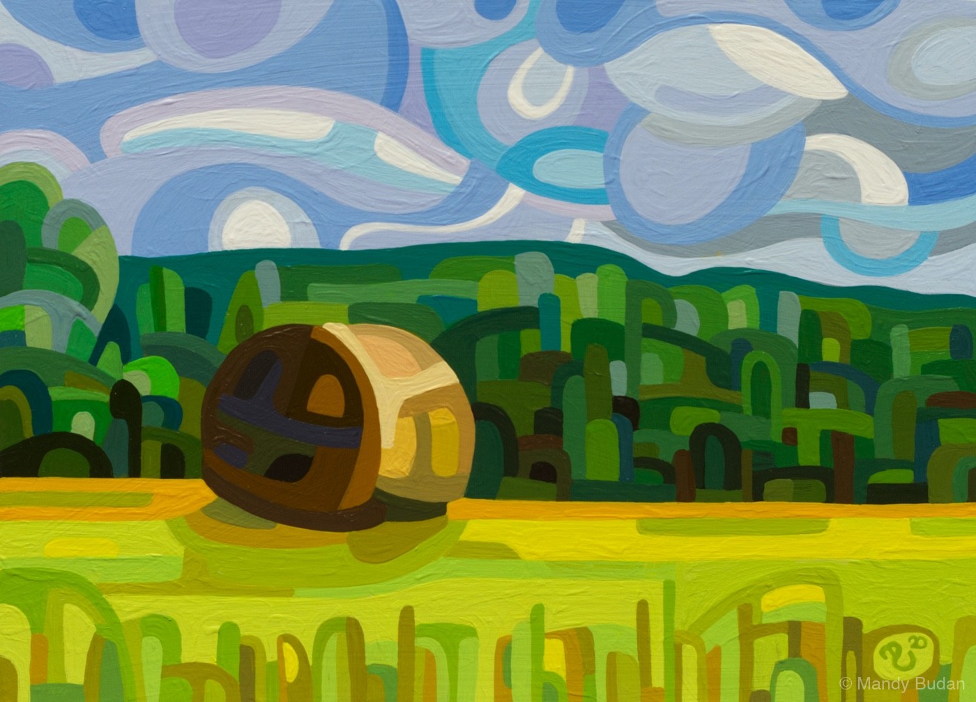 Landscape Study 154 by Mandy Budan