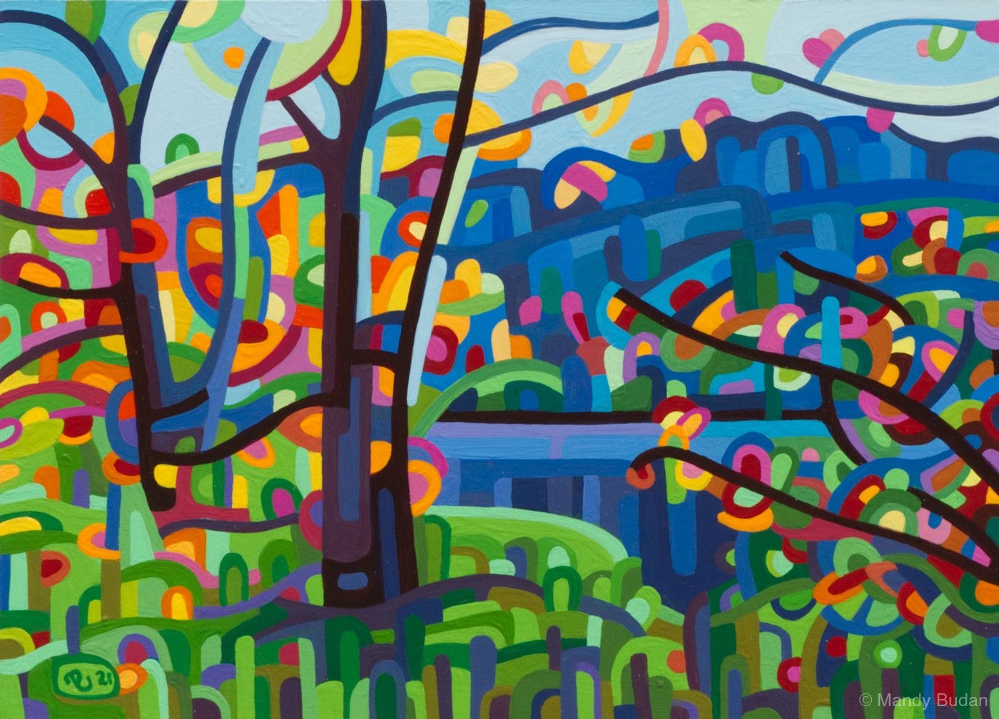 Landscape Study 168 by Mandy Budan