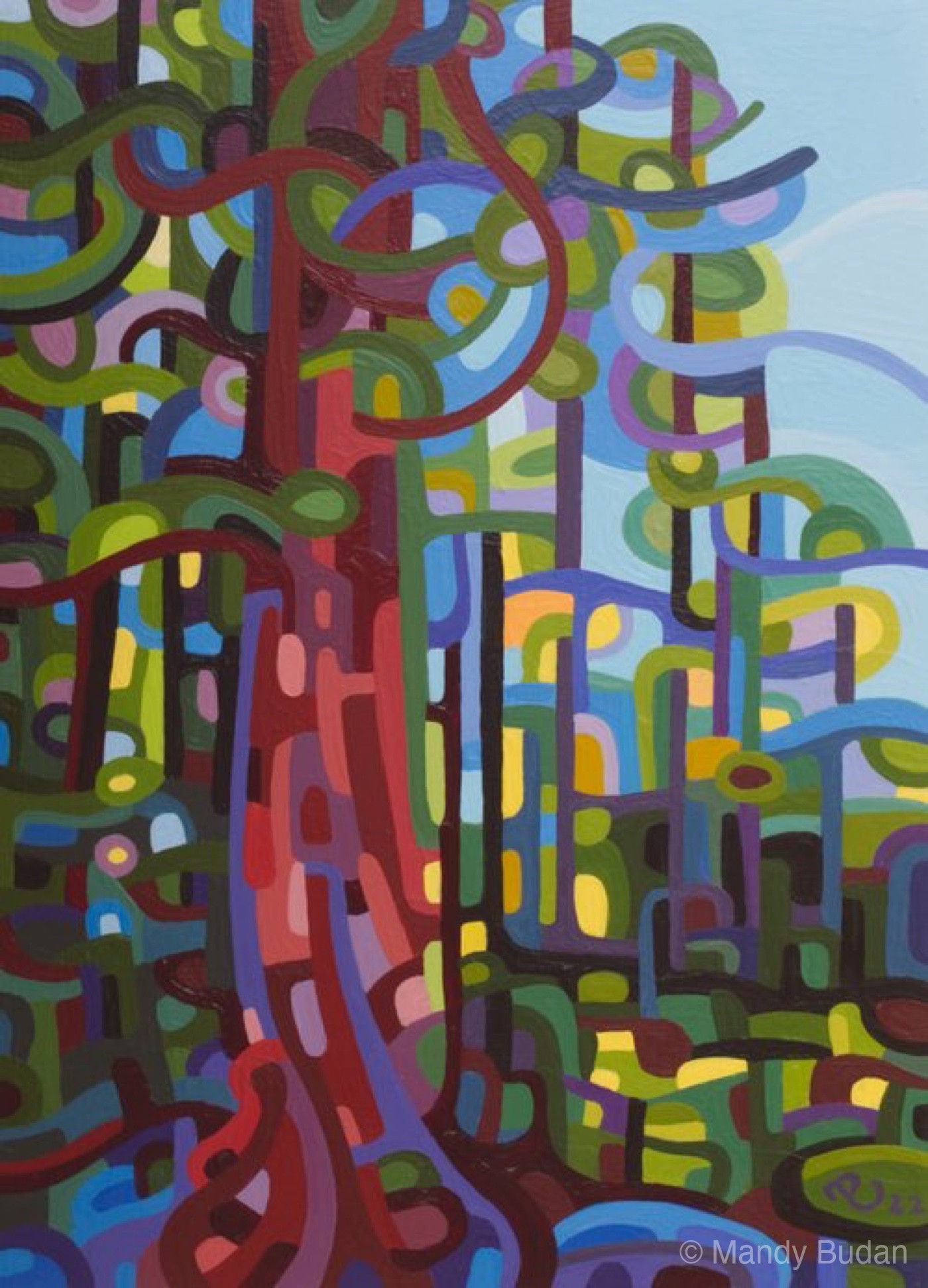 Landscape Study 177 by Mandy Budan