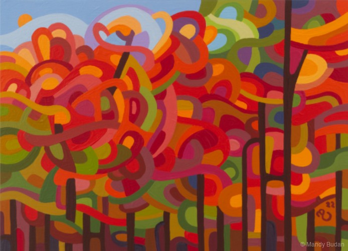Landscape Study 181 by Mandy Budan